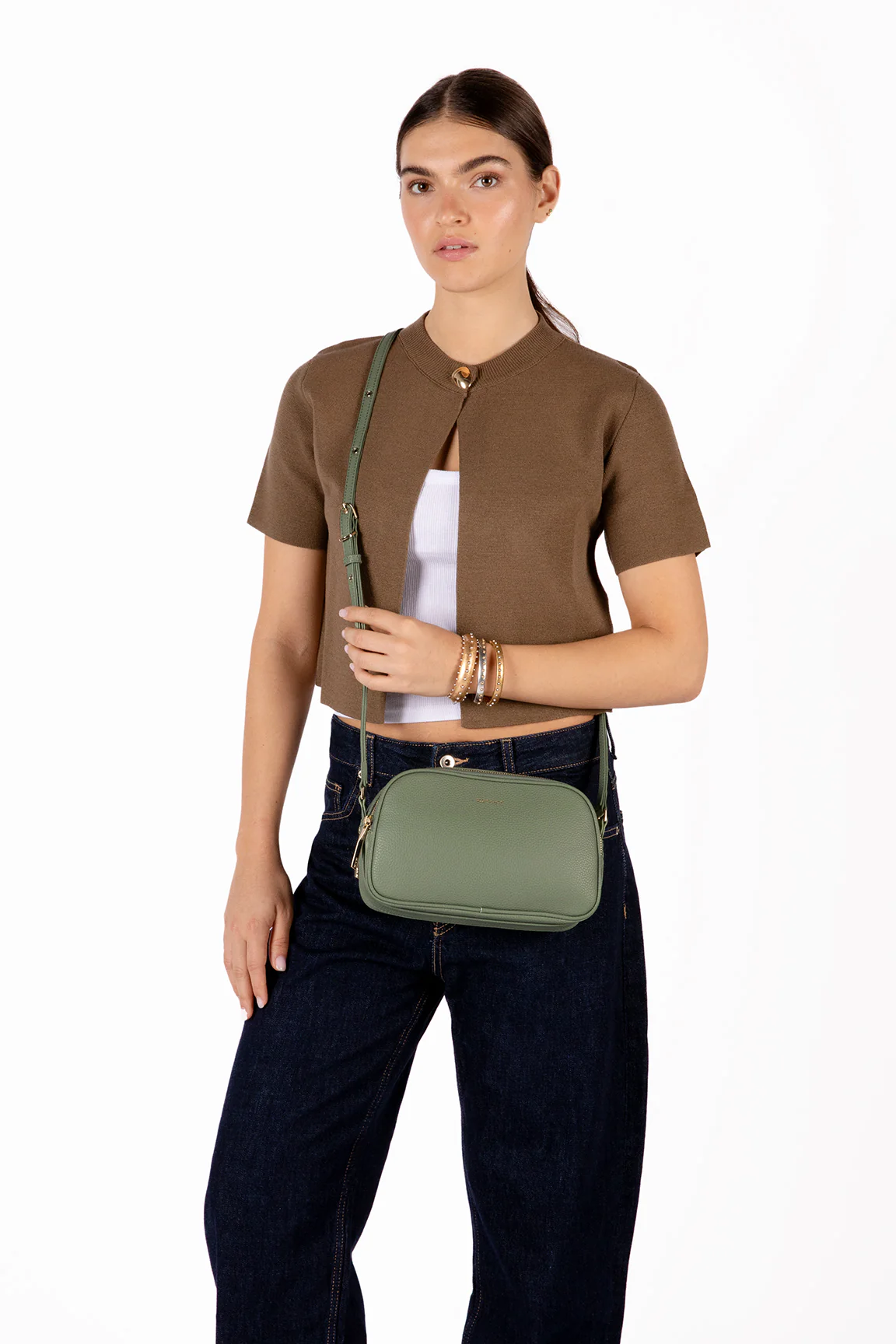 PAIR Vegan Crossbody Bag - Grain - Image 76