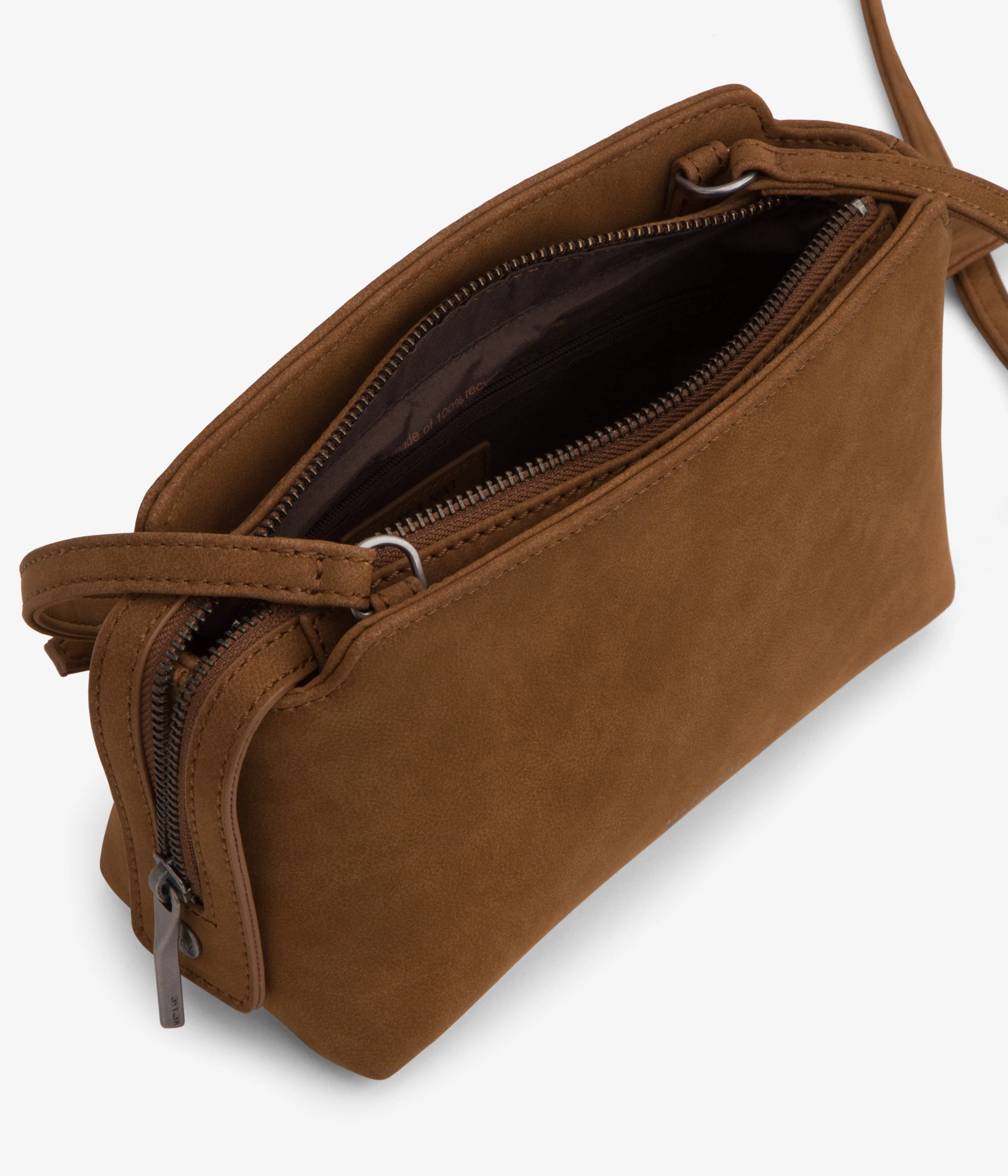 RAVEN Vegan Crossbody Bag - Suede - Image 10