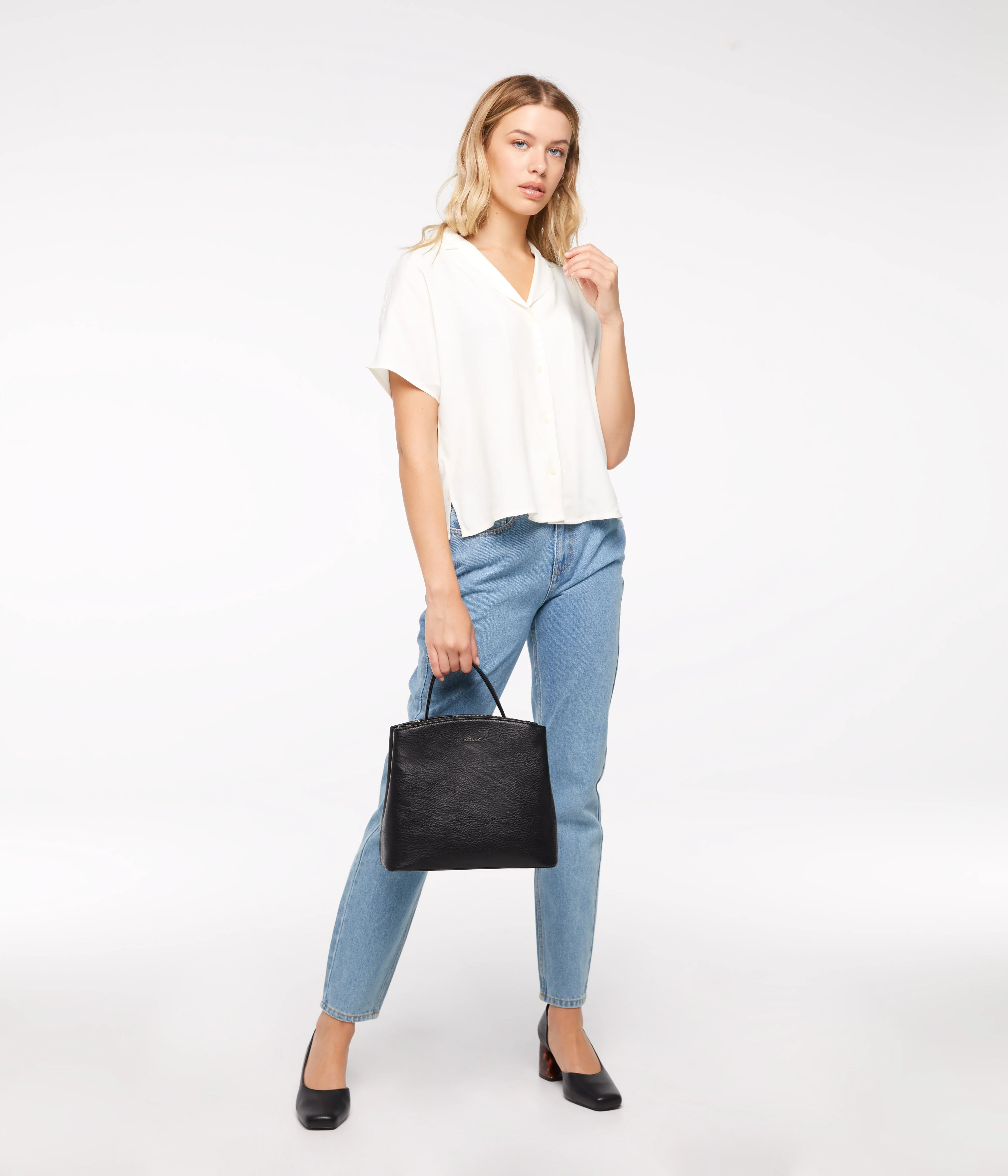 REES Vegan Satchel - Dwell - Image 15