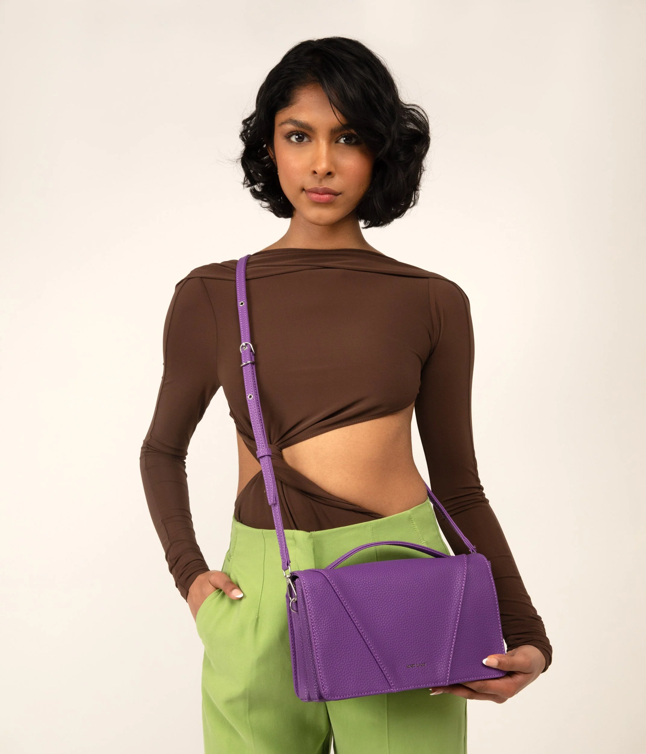 RENEE Vegan Crossbody Bag - Purity - Image 30