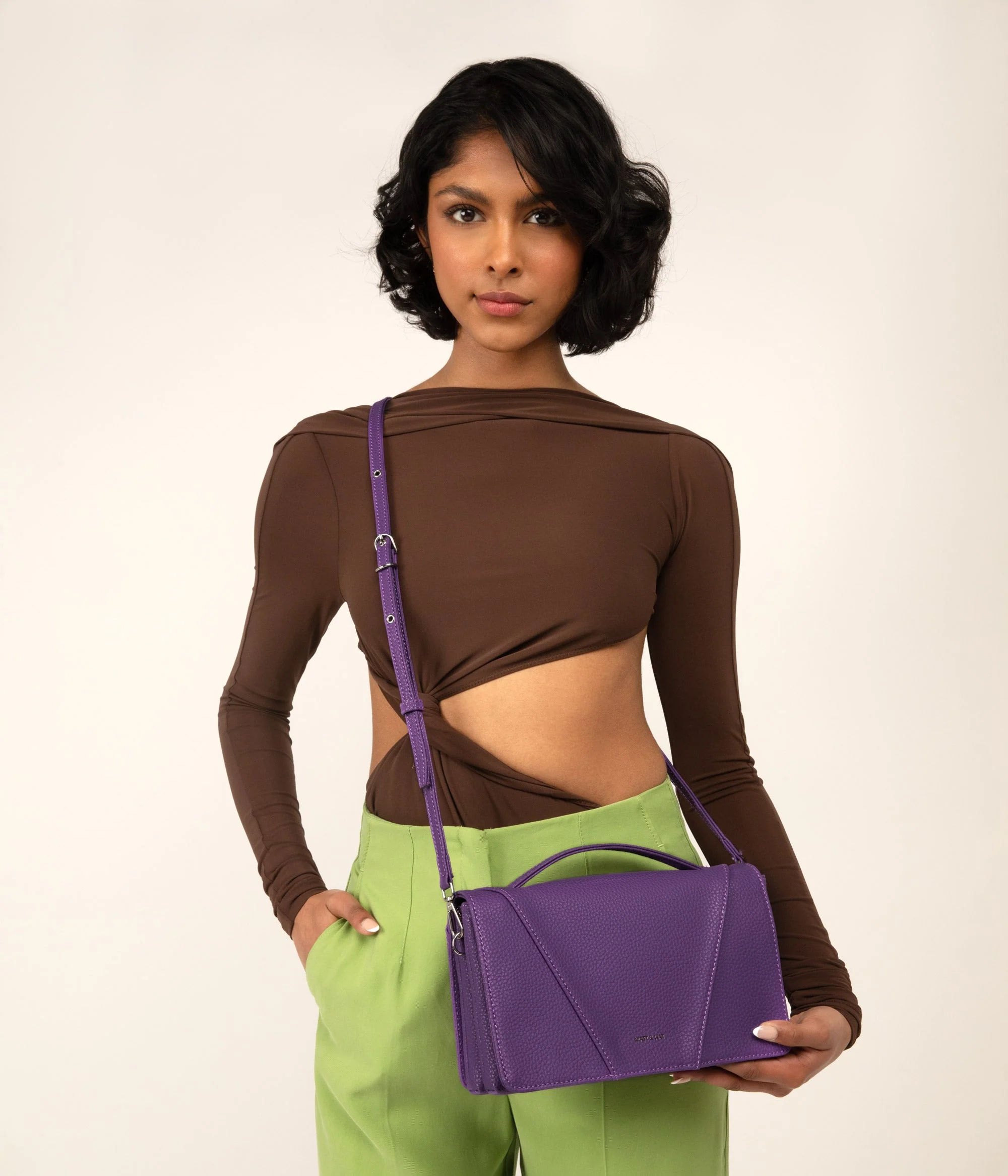 RENEE Vegan Crossbody Bag - Purity - Image 9