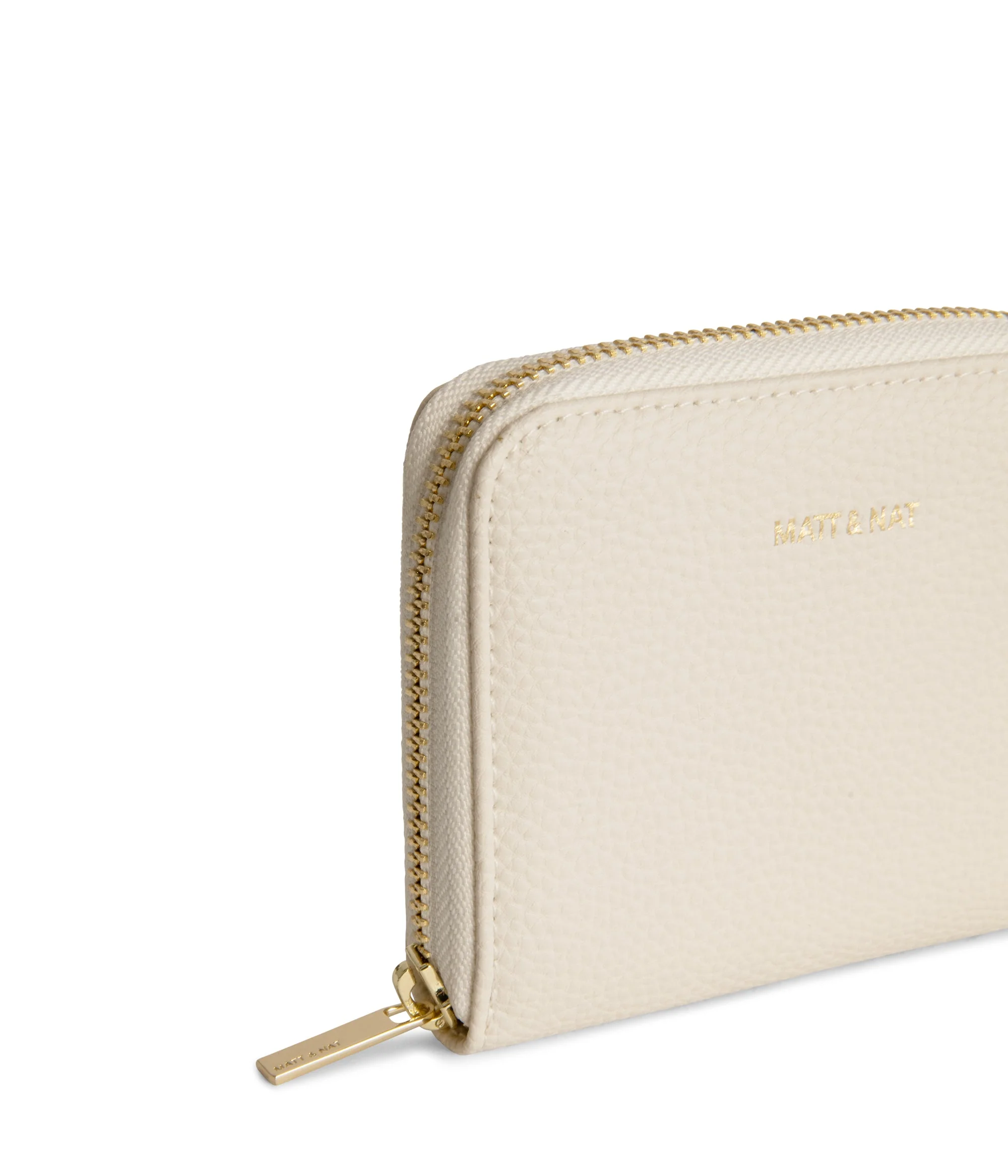 RUE Small Vegan Zip Wallet - Grain - Image 15