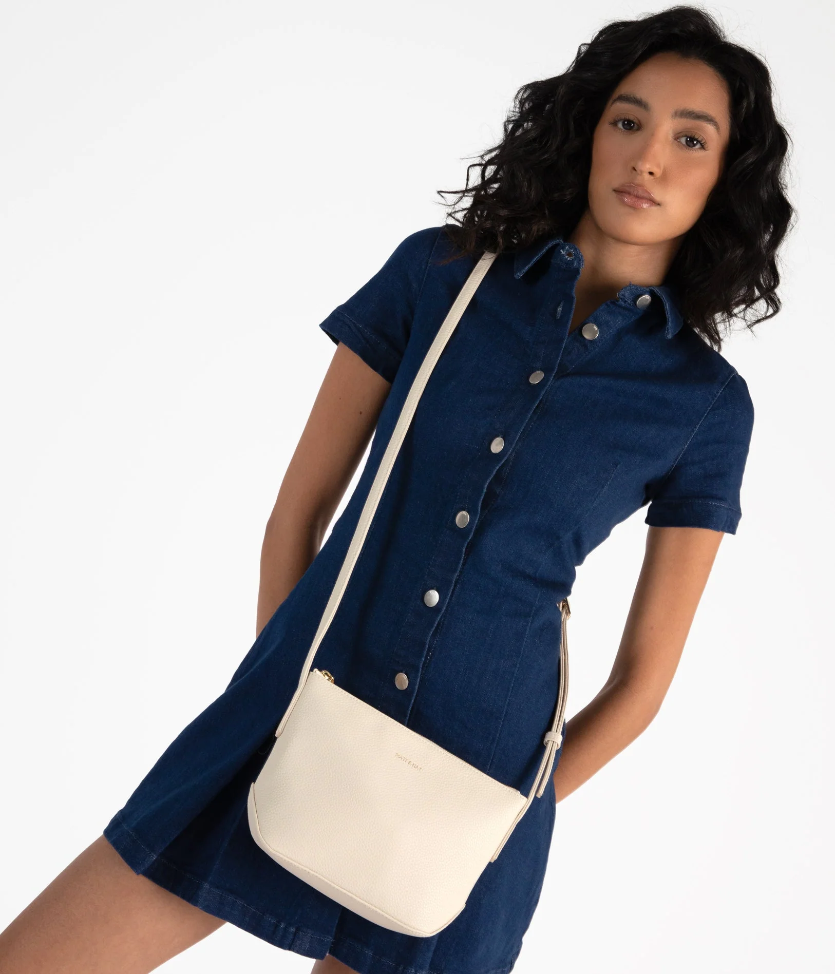 SAM Vegan Crossbody Bag - Grain - Image 10