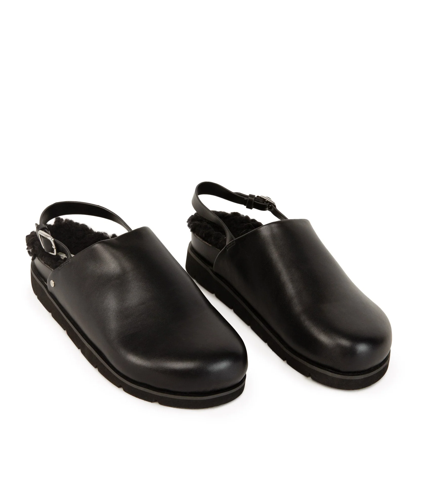 SARO Women's Vegan Mule Shoes - Image 4