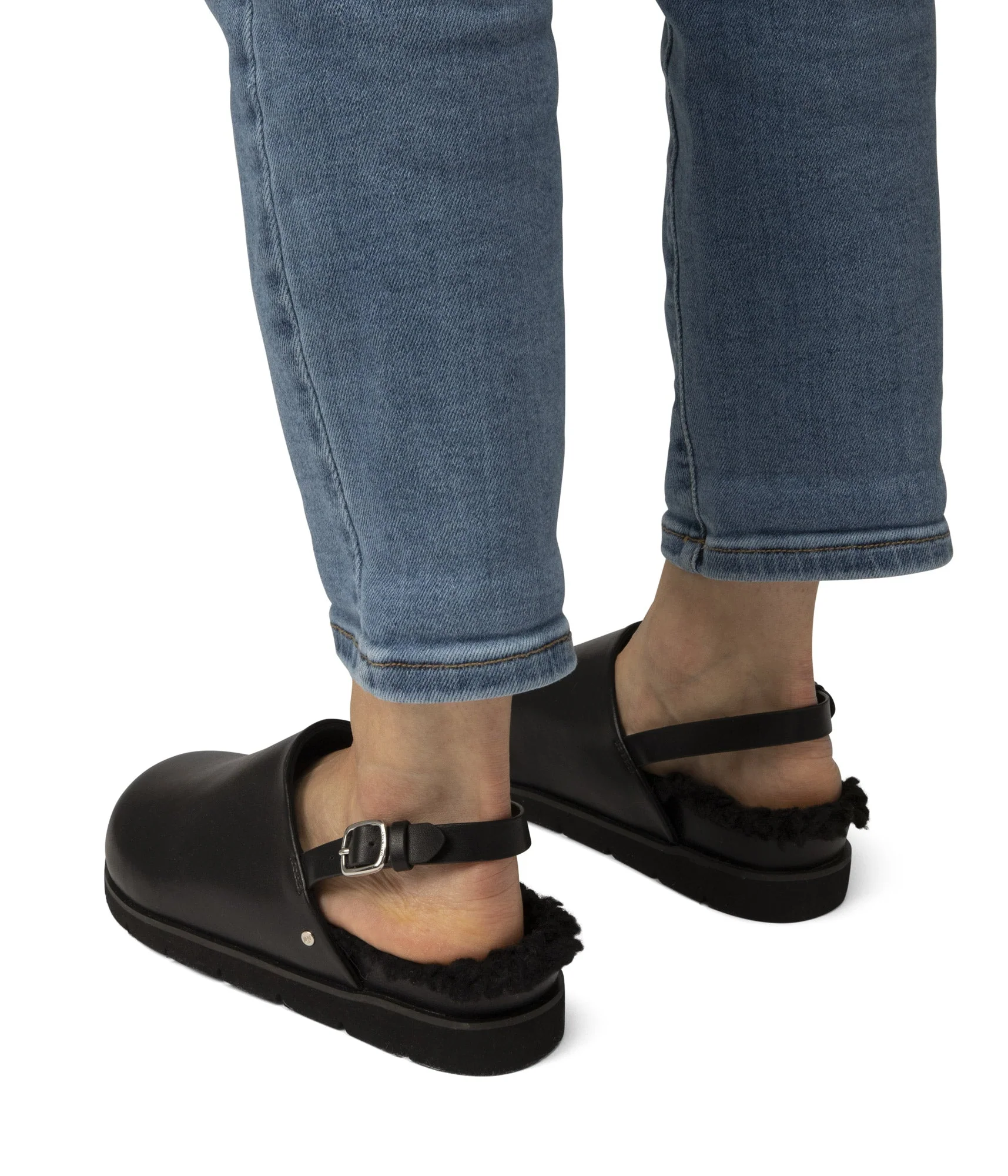 SARO Women's Vegan Mule Shoes - Image 9
