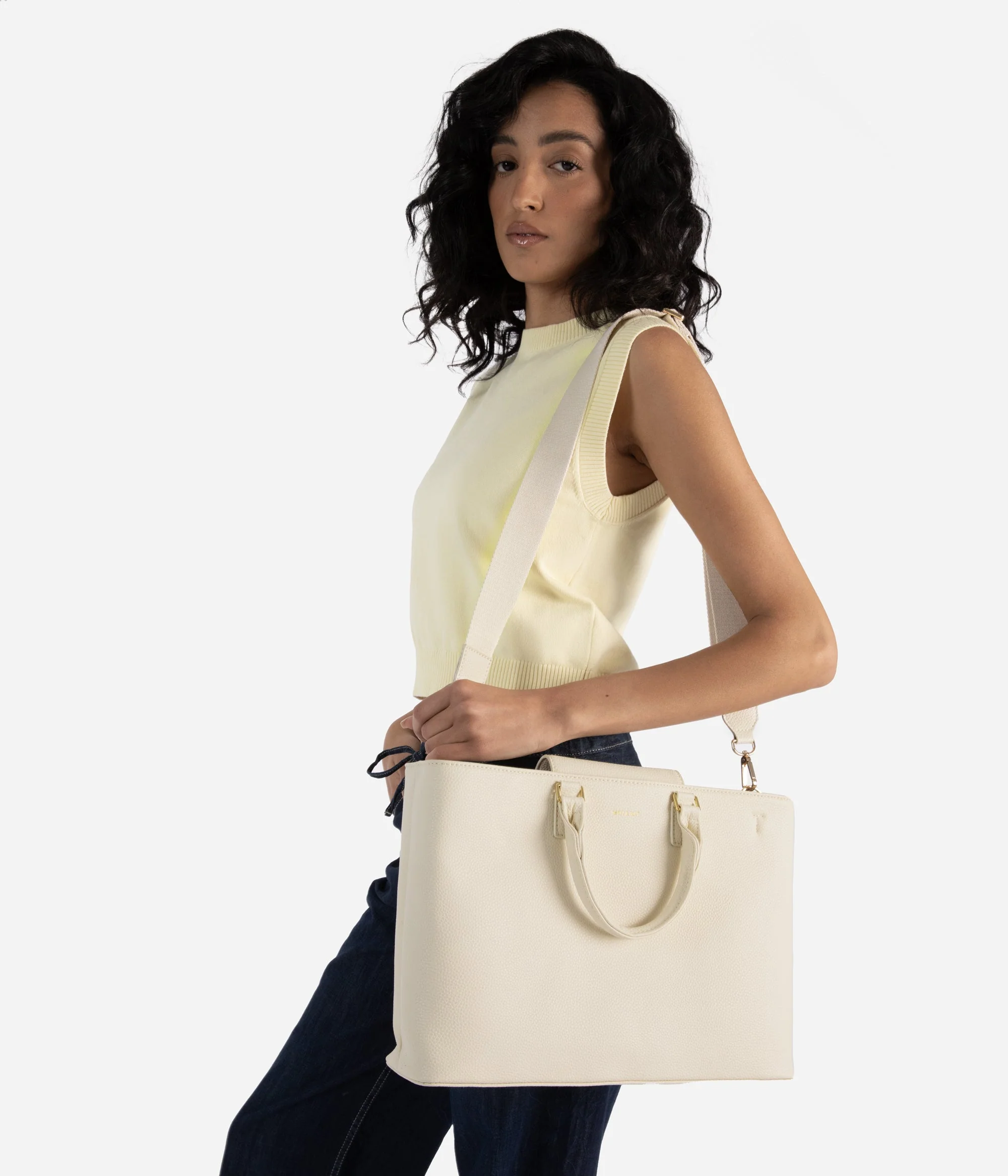 SEVYN Vegan Satchel - Grain - Image 18