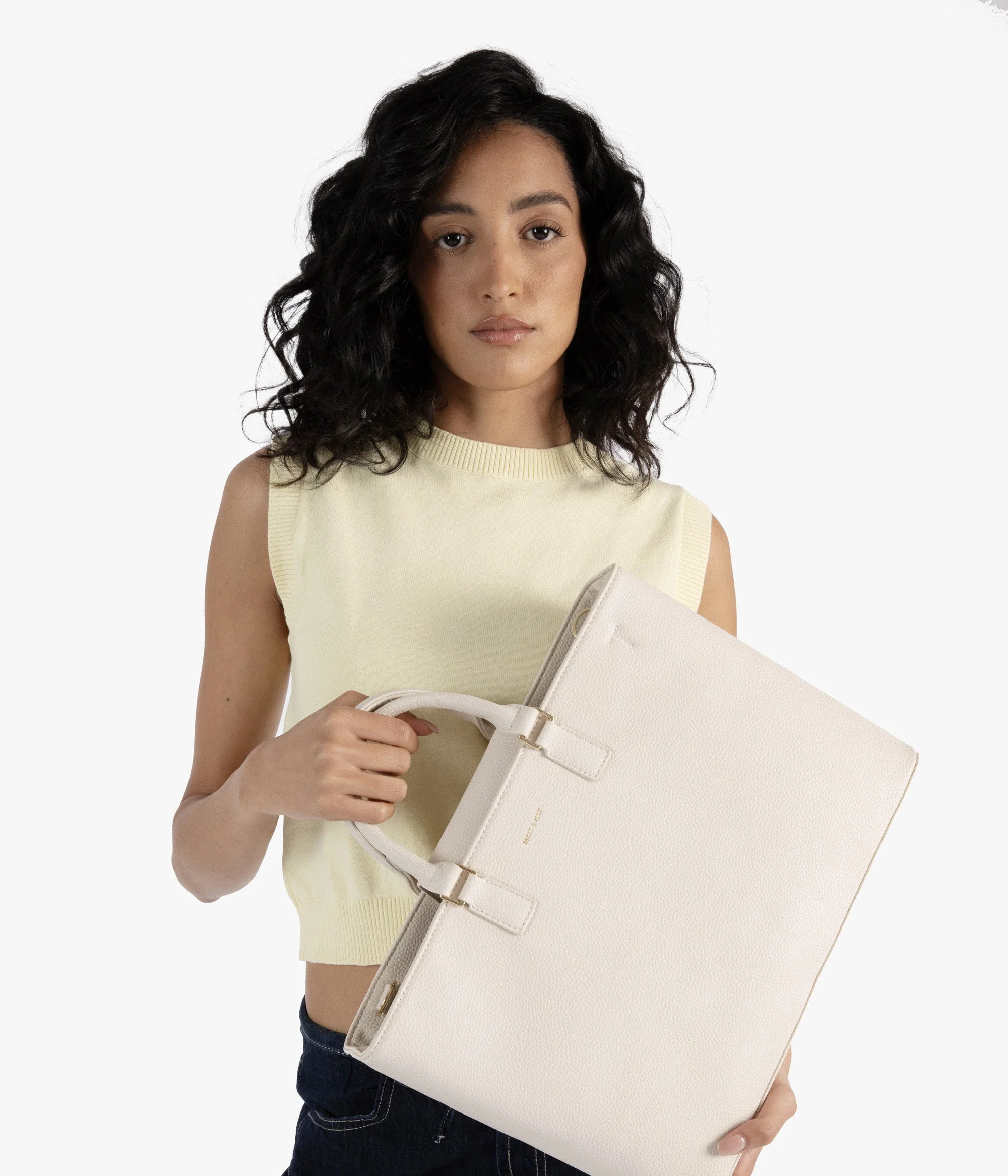 SEVYN Vegan Satchel - Grain - Image 19