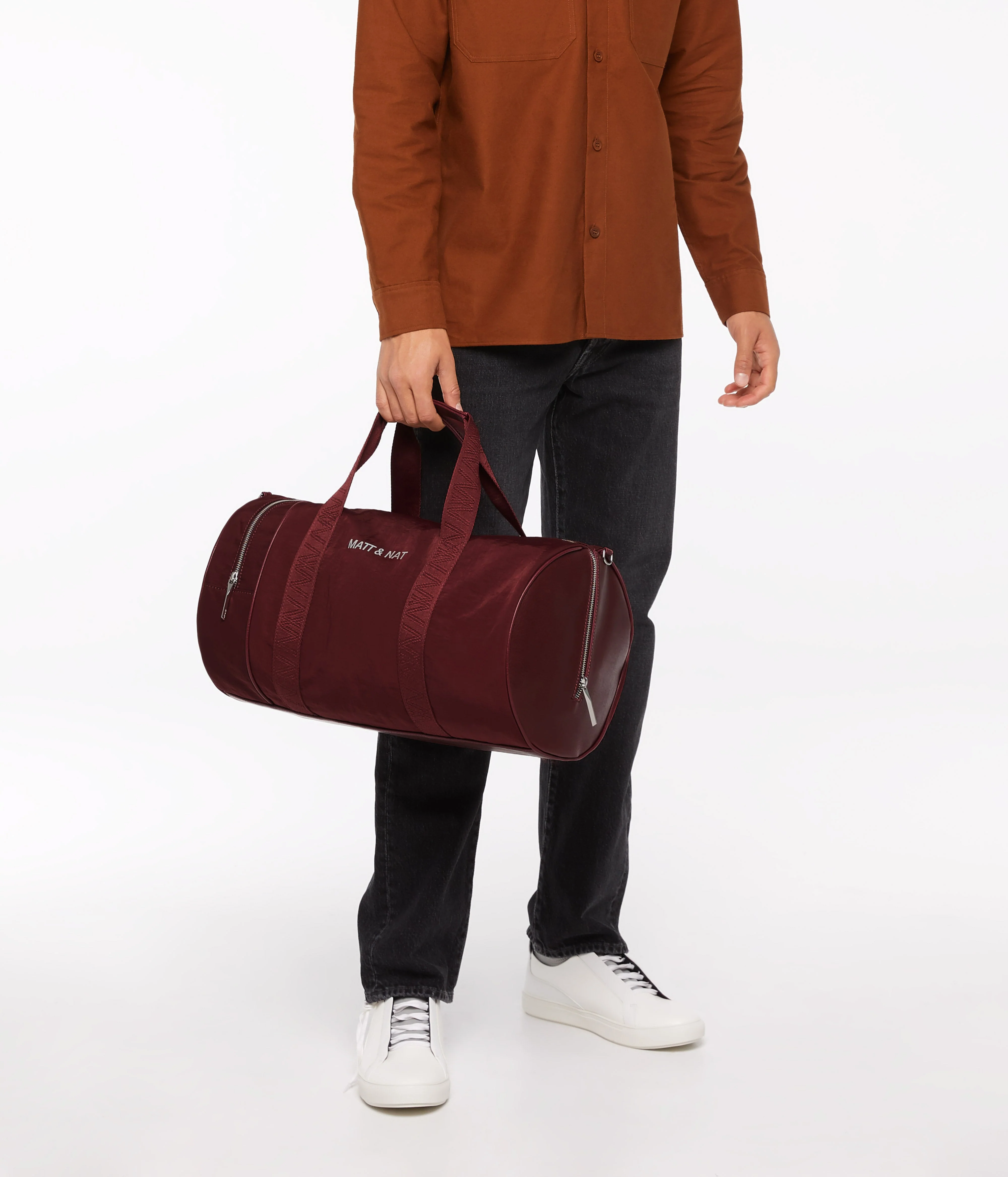SHAY Vegan Duffle Bag - Oam - Image 7