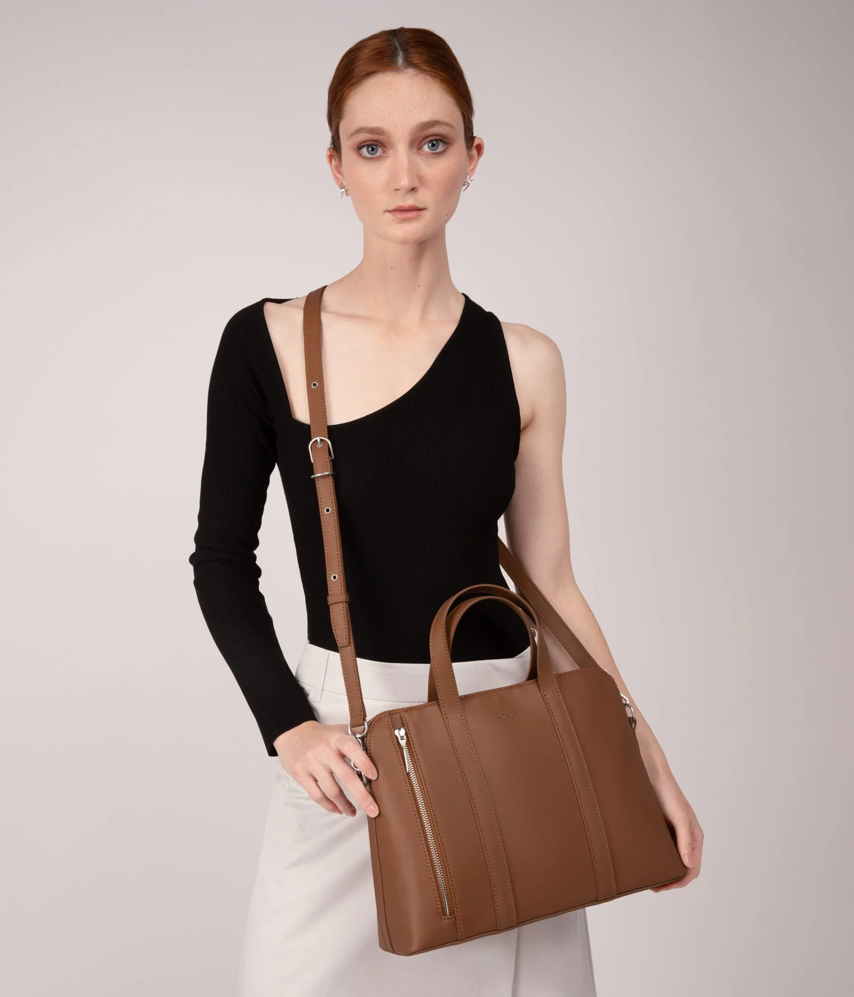 SONA Vegan Satchel Briefcase - Arbor - Image 16