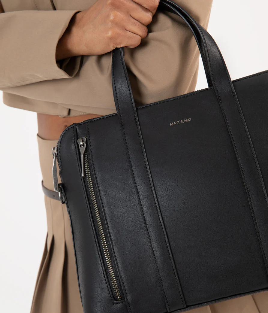 SONA Vegan Satchel Briefcase - Arbor - Image 5
