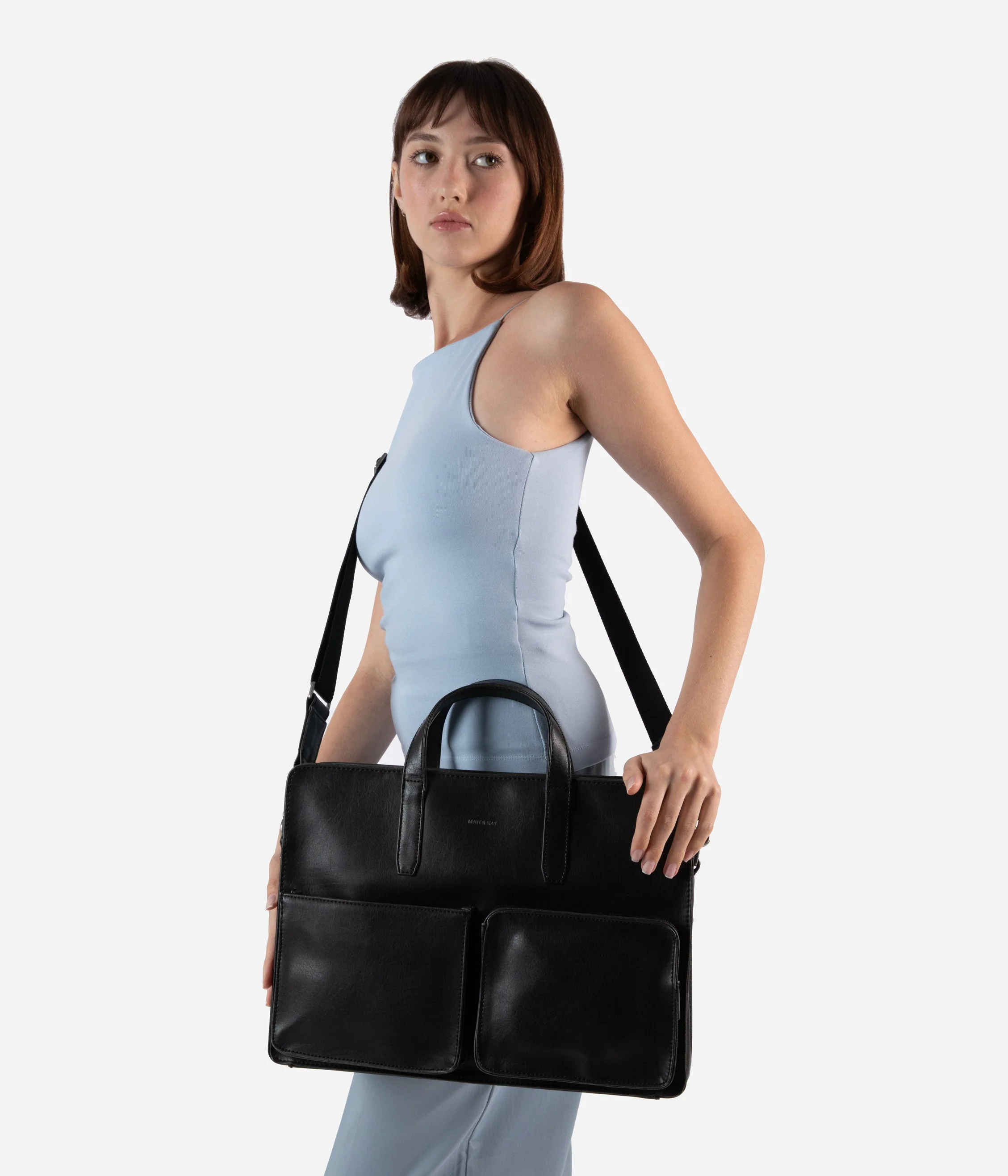 SOREN Vegan Briefcase - Vintage - Image 4