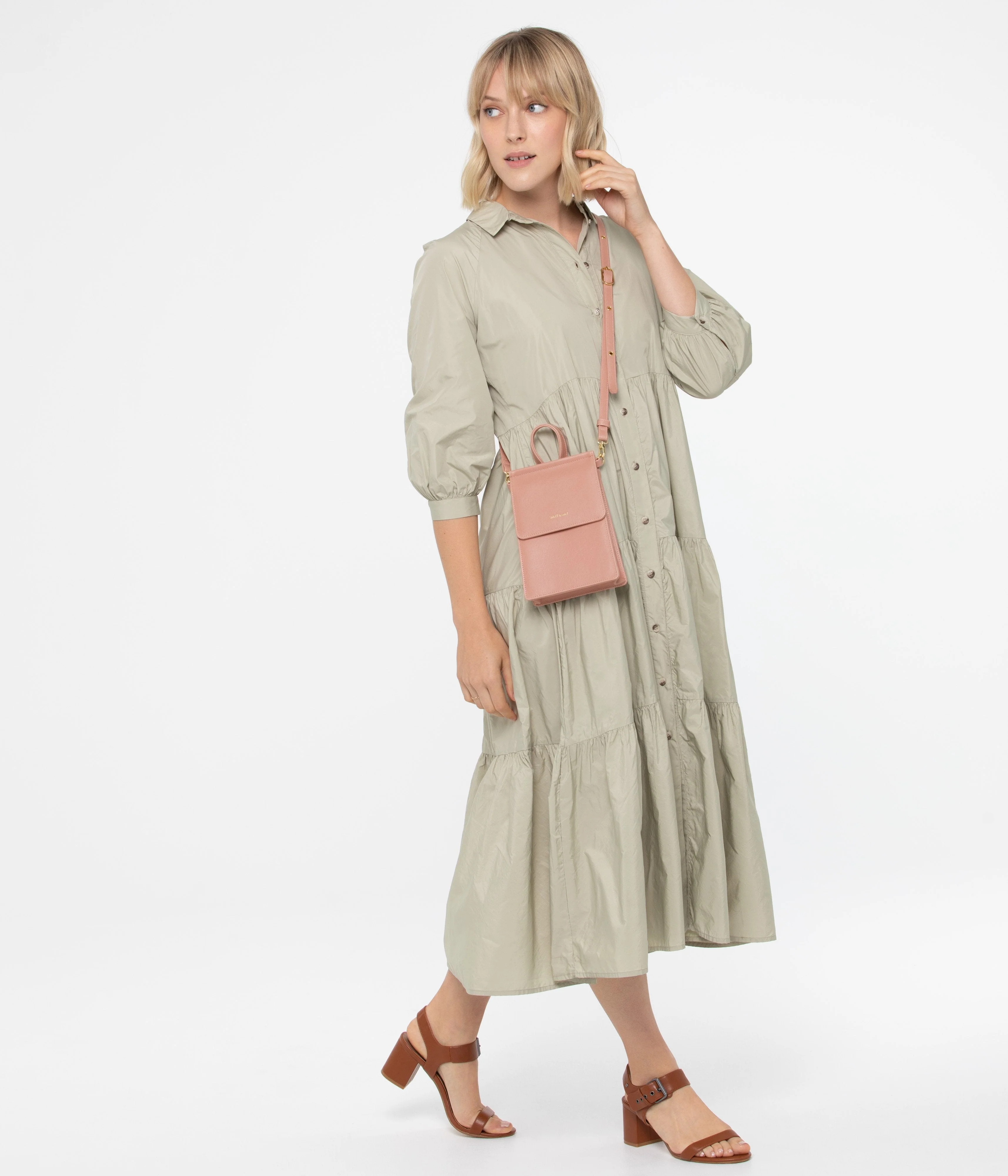 THESSA Vegan Crossbody Bag - Vintage - Image 35
