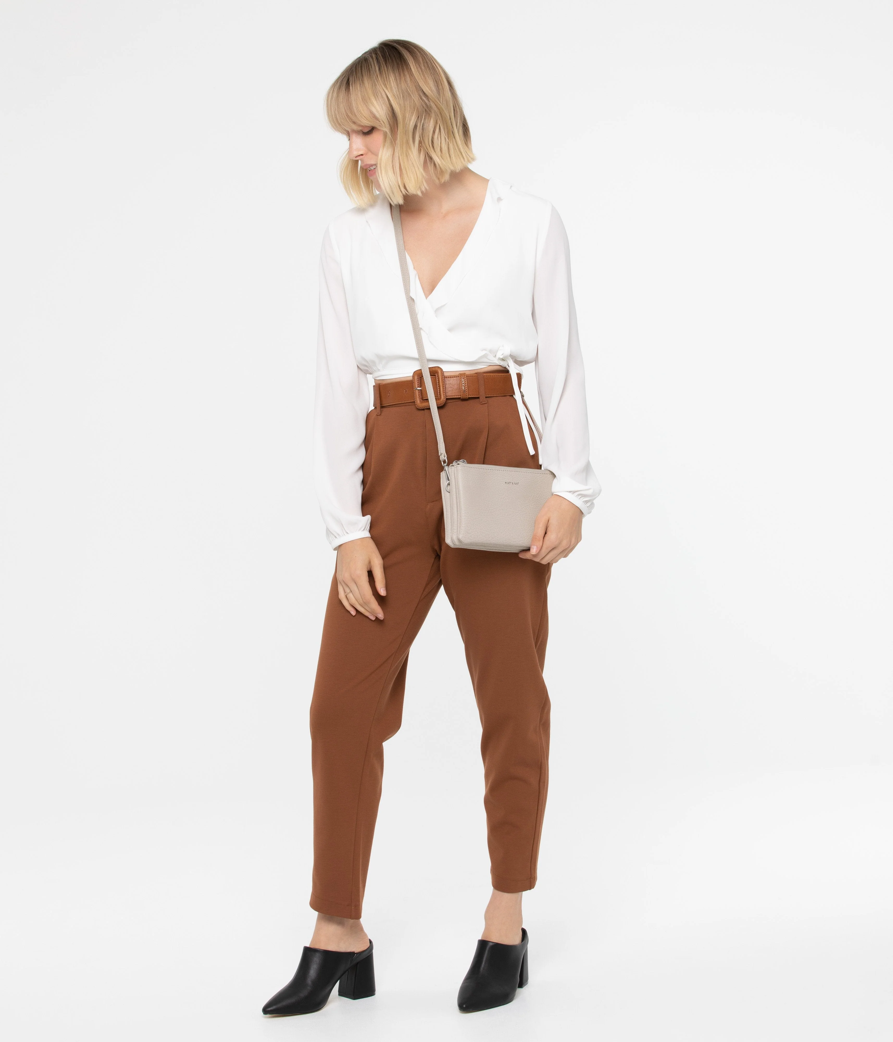 TRIPLET Vegan Crossbody Bag - Dwell - Image 33