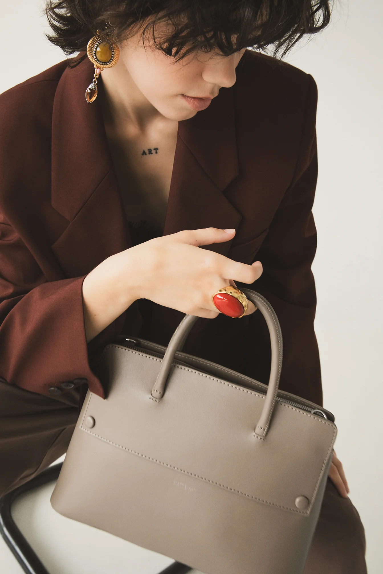 SILVA Vegan Satchel - UPPEAL™ - Image 11