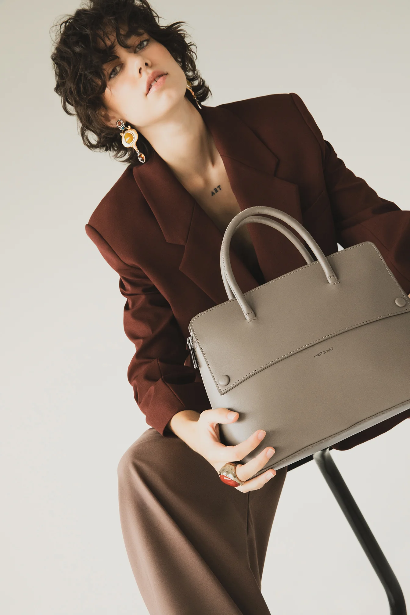 SILVA Vegan Satchel - UPPEAL™ - Image 9