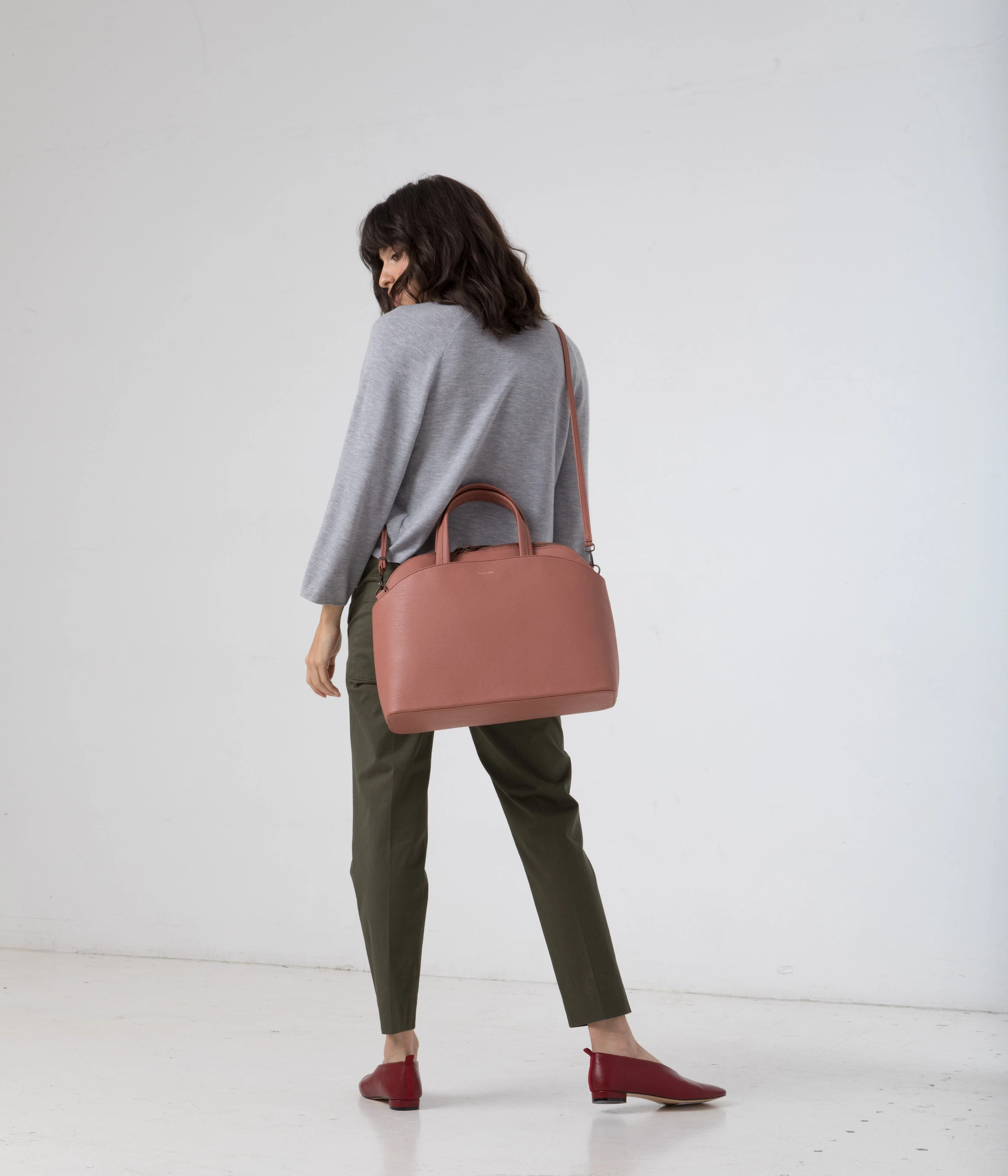 VILLE Vegan Satchel - Dwell - Image 11