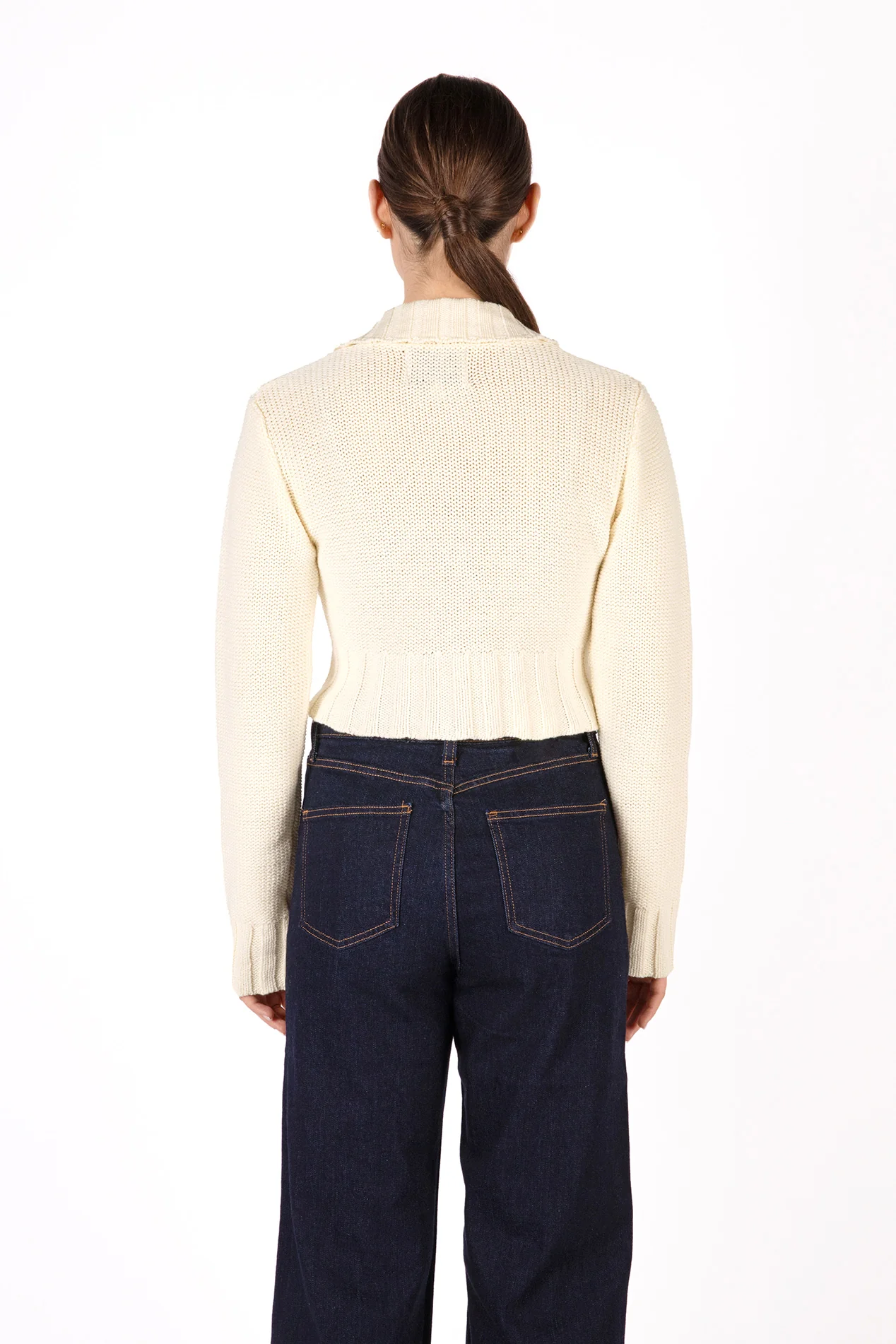 Lior Cropped Vegan Sweater - Image 8